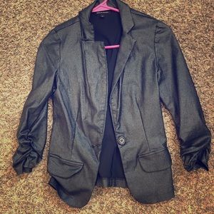 Glitter Shimmer Black Blazer